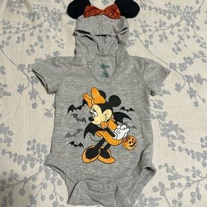 Minnie Halloween onesie